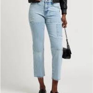 Frame Women's Le Garçon Patchwork